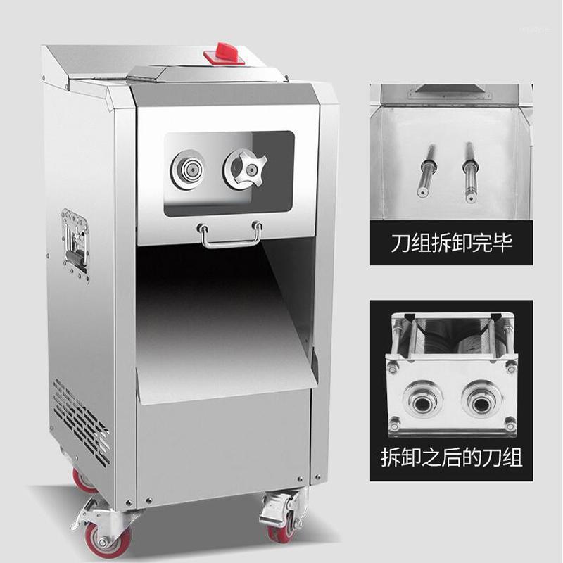 Stainless Steel Meat Cutting Machine Double Cutting Machine Commercial Meat Slicer Cutter Multifunctional Diced Mincer1
Stainless Steel Meat Cutting Machine Double Cutting Machine Commercial Meat Slicer Cutter Multifunctional Diced Mincer1