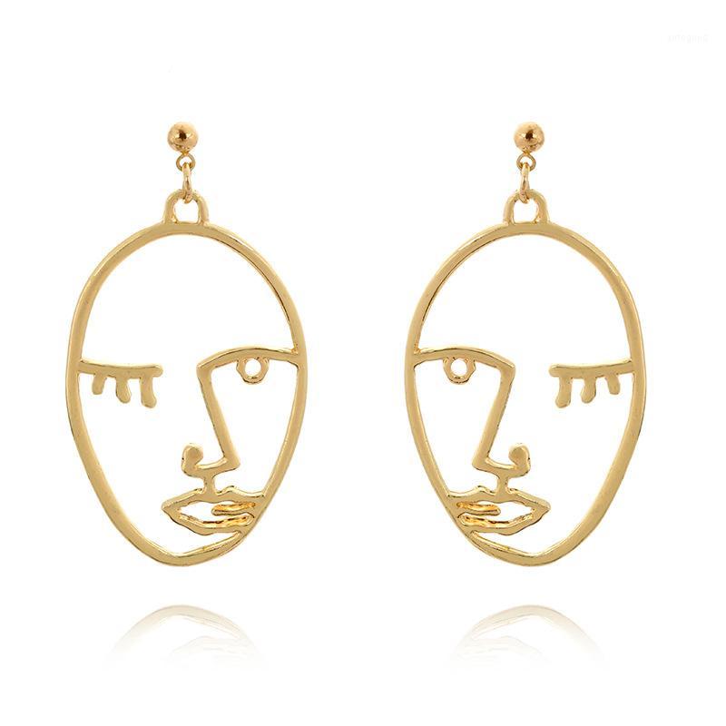 Dangle & Chandelier Punk Human Face Drop Earrings For Women Retro Abstract Hollow Out Statement Hand Metal Fashion Earring Jewelry 11
Dangle & Chandelier Punk Human Face Drop Earrings For Women Retro Abstract Hollow Out Statement Hand Metal Fashion Earring Jewelry 11