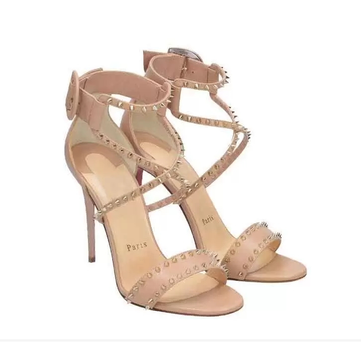 Factory Sale Women Red Bottom Sandals Spikes Studs Studded Nude Ankle Strap Beautiful Stylish Summer Ladies Fancy Girls Latest High Heel Sandal Brand Design
Factory Sale Women Red Bottom Sandals Spikes Studs Studded Nude Ankle Strap Beautiful Stylish Summer Ladies Fancy Girls Latest High Heel Sandal Brand Design