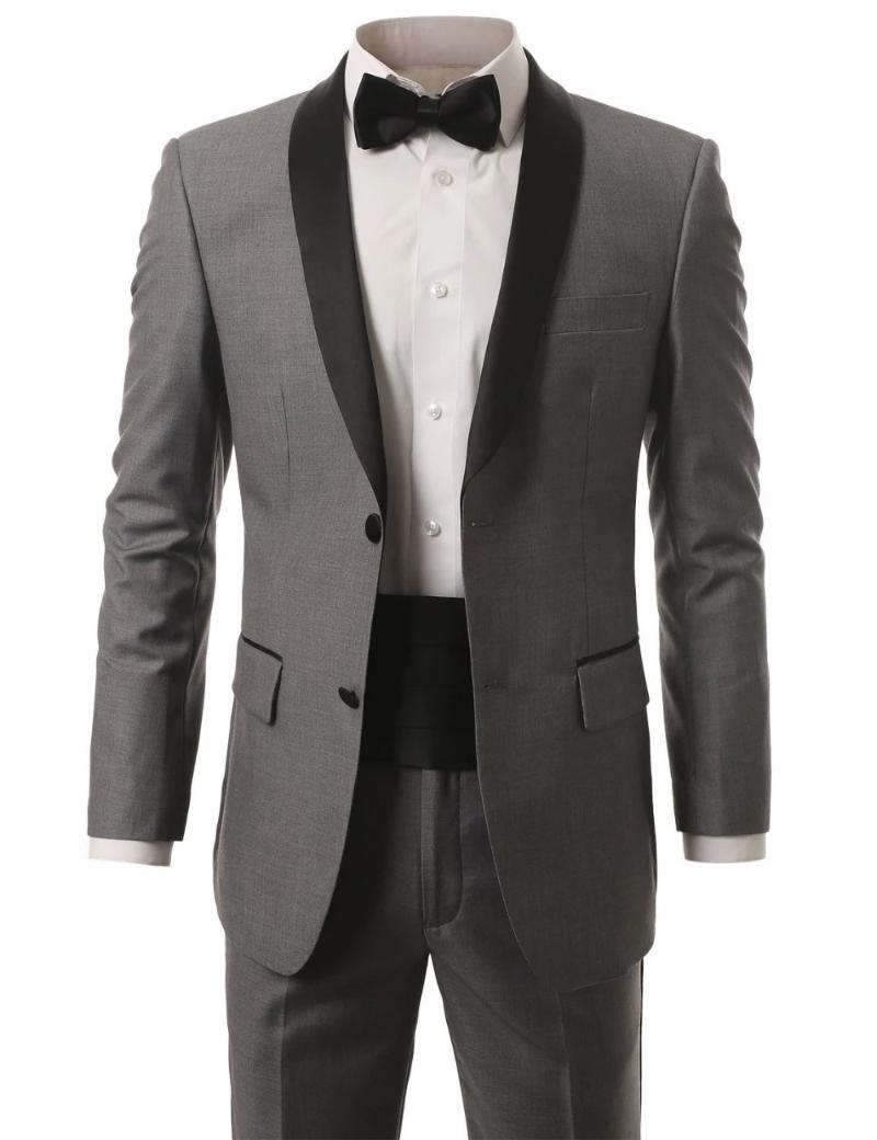 Real Photo Grey Men Black Satin Shawl Lapel Terno Masculino Slim Fit Groom Tuxedos Two Buttons Men Suits Wedding (Jacket+Pants, Beige
Real Photo Grey Men Black Satin Shawl Lapel Terno Masculino Slim Fit Groom Tuxedos Two Buttons Men Suits Wedding (Jacket+Pants, Beige