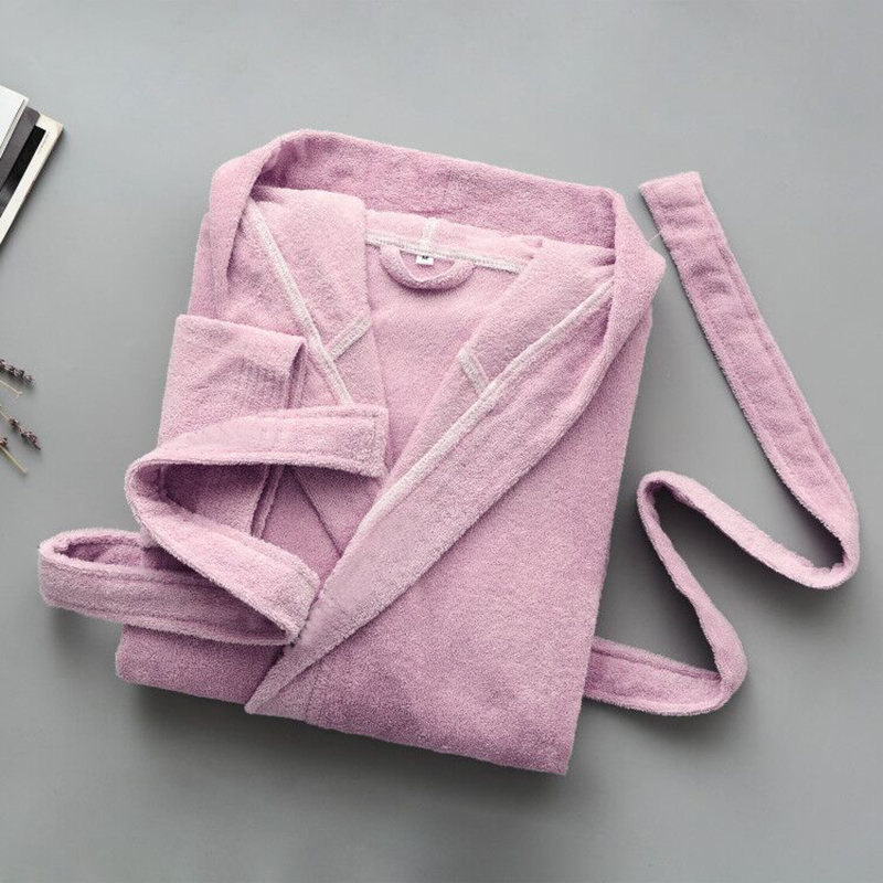 Bathrobe Women Winter Hooded Thicken Nightgowns Bathrobe Women Pajamas Bath Towel Fleece Warm Robe Sleepwear Womens Robes White 210203
