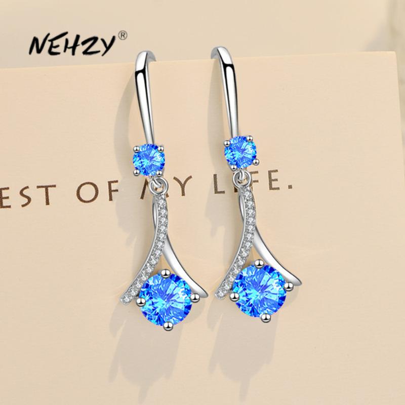 NEHZY 925 Sterling Silver New Woman Fashion Jewelry High Quality Crystal Zircon Simple Water Drop Long Tassel Hook Earrings
NEHZY 925 Sterling Silver New Woman Fashion Jewelry High Quality Crystal Zircon Simple Water Drop Long Tassel Hook Earrings