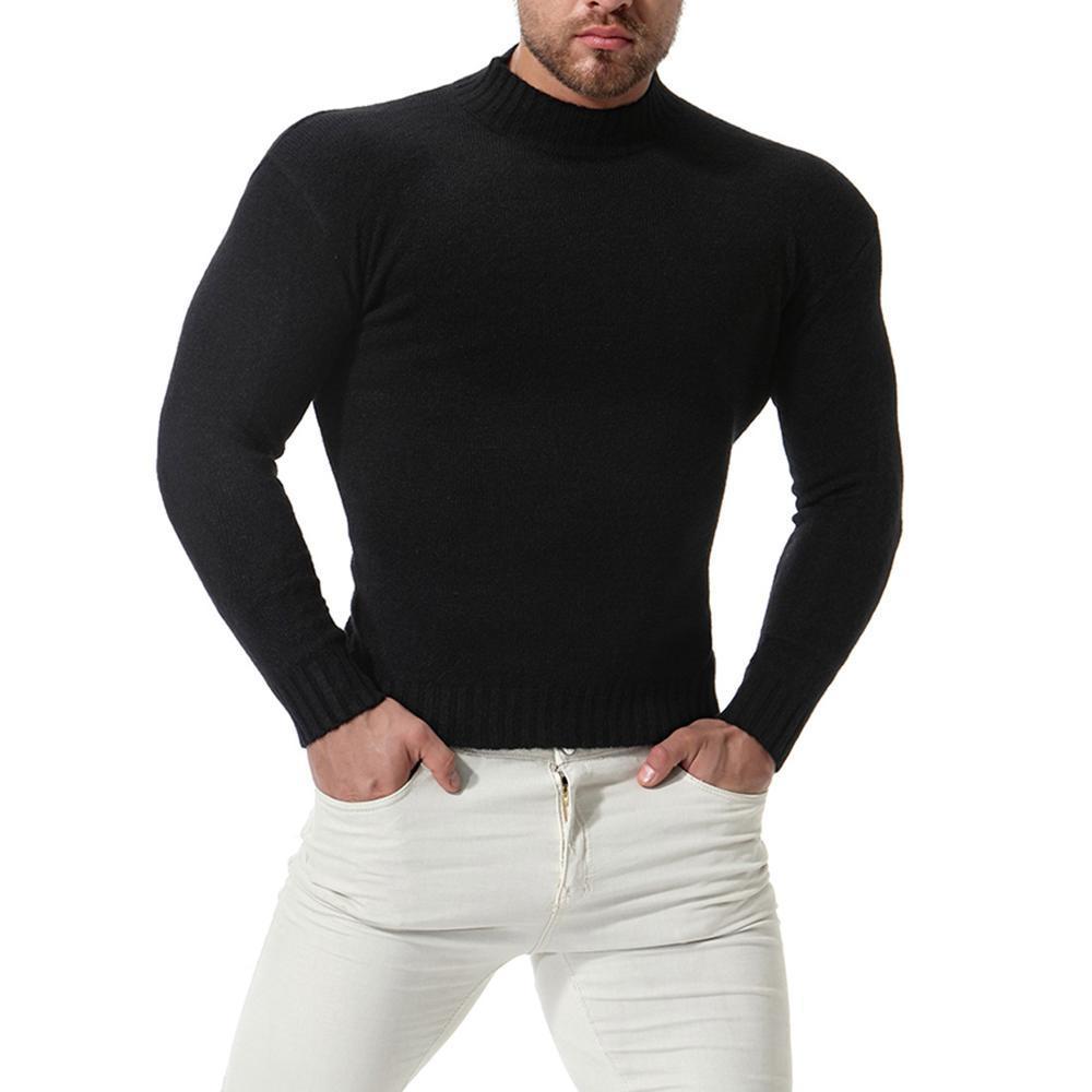 Man Cotton Sweater Pullover Casual Male Knitted Korean Style Clothes 201203