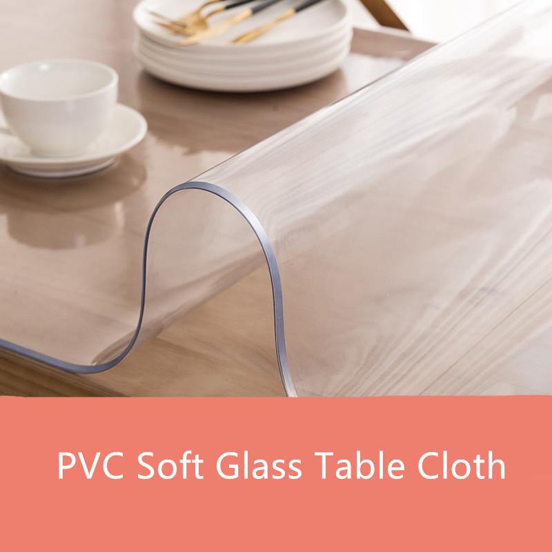 PVC soft glass tablecloth transparent Table Covers 1.5mm/2.0mm/3.0mm Thick Tablecloth Pads Mats Crystal Board Placemat Almofadas, Clear 1.5mm
PVC soft glass tablecloth transparent Table Covers 1.5mm/2.0mm/3.0mm Thick Tablecloth Pads Mats Crystal Board Placemat Almofadas, Clear 1.5mm