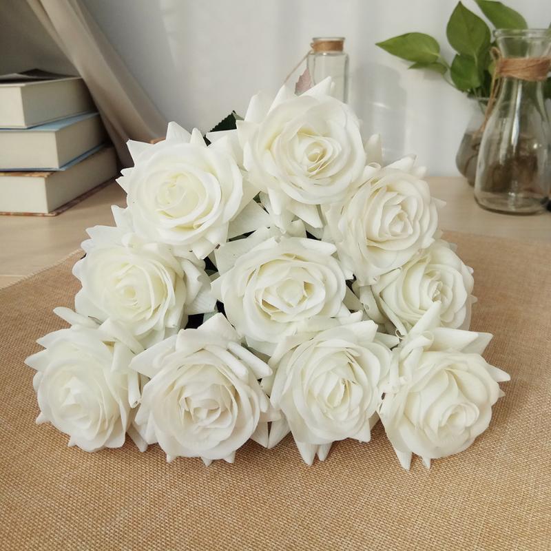 50 Pcs Real Touch Spring Latex Flowers Artificial Flowers Rose Decorative Bouquets Wedding Home Decoration, Light pink rose
50 Pcs Real Touch Spring Latex Flowers Artificial Flowers Rose Decorative Bouquets Wedding Home Decoration, Light pink rose