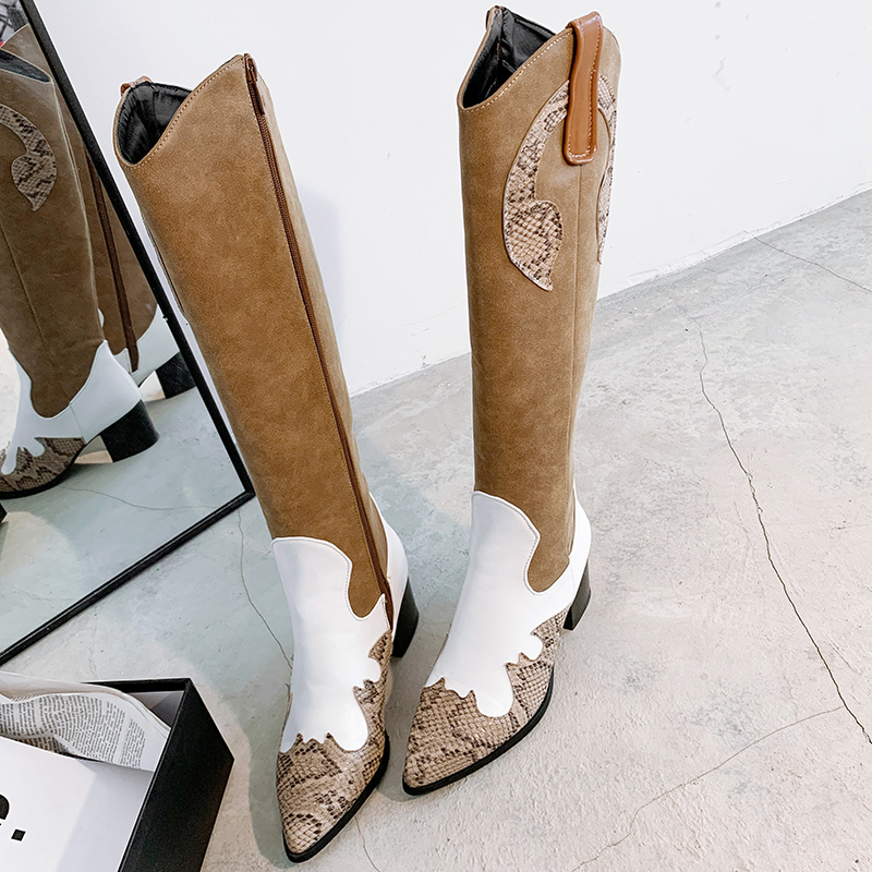 2021 Warm High-knee Size 22-28cm Length Autumn and Winter Short Boots Pointed at the Color-sewn Toe VNPL, Brown-winter
2021 Warm High-knee Size 22-28cm Length Autumn and Winter Short Boots Pointed at the Color-sewn Toe VNPL, Brown-winter