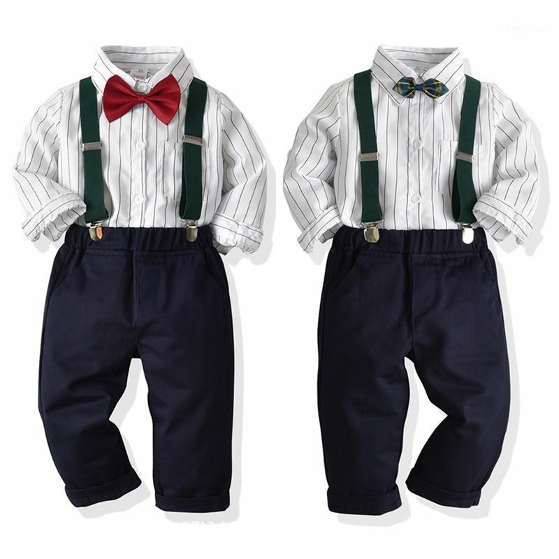 Striped Shirt Denim Overalls Sets Clothing Boys British Style Long Sleeved Spring Autumn Costume Fashion Kids Gentleman Outfit1, Set b
Striped Shirt Denim Overalls Sets Clothing Boys British Style Long Sleeved Spring Autumn Costume Fashion Kids Gentleman Outfit1, Set b