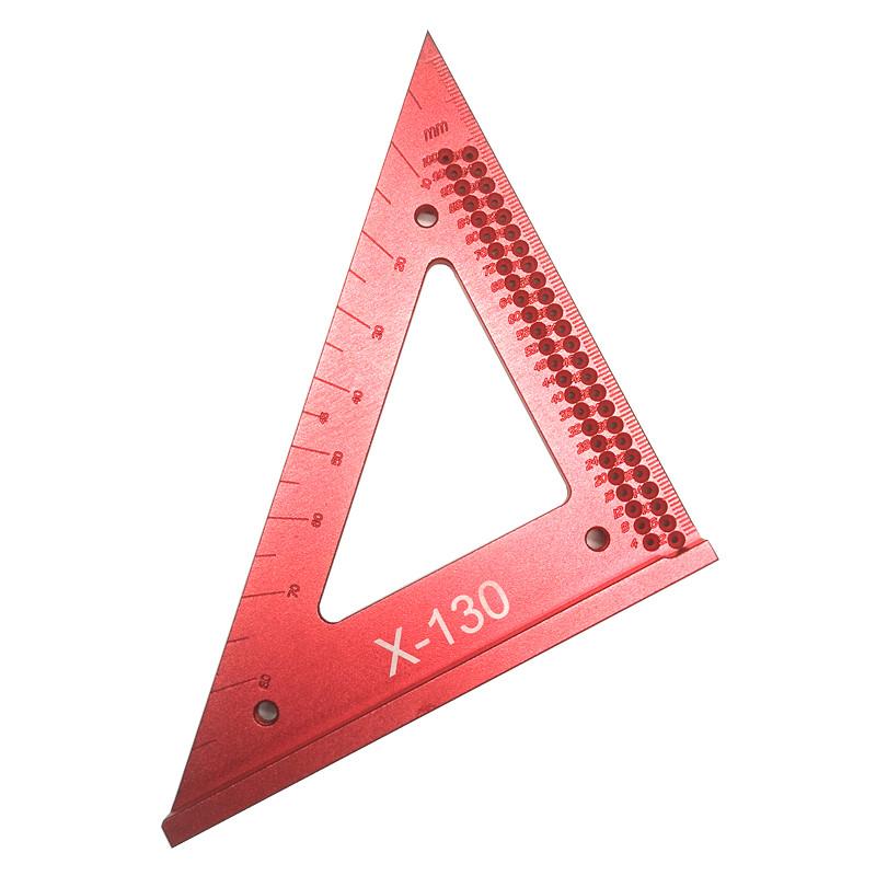 Woodworking Line Ruler Hole Scribing Gauge Precision Triangle Scribe Ruler Wood Working Crossed-out Measuring Tool
Woodworking Line Ruler Hole Scribing Gauge Precision Triangle Scribe Ruler Wood Working Crossed-out Measuring Tool