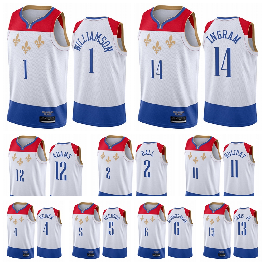 New Orleans Pelicans Men Brandon Ingram Lonzo Ball Zion1 Williamson Steven Adams 2020/21 Swingman City Basketball Jersey New Uniform, Black;red
New Orleans Pelicans Men Brandon Ingram Lonzo Ball Zion1 Williamson Steven Adams 2020/21 Swingman City Basketball Jersey New Uniform, Black;red