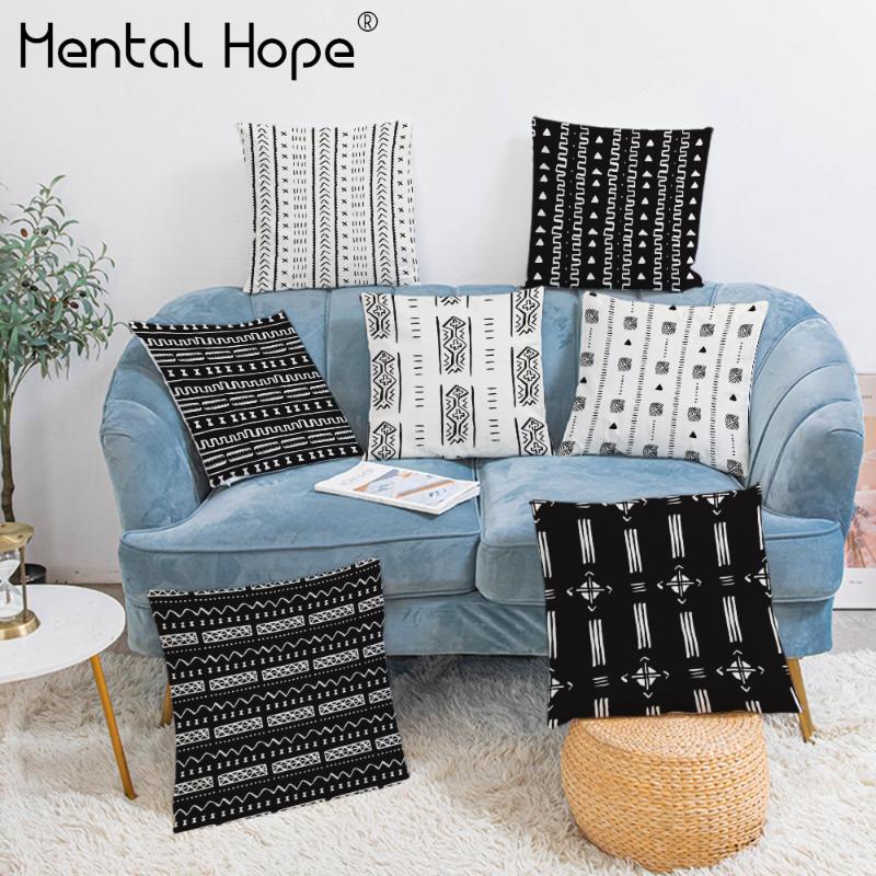 Geometric Style Plush Cushion Cover White and Black Print Decorative Throw Pillow Cover Home Decor Living Room Square Pillowcase, 3932-20
Geometric Style Plush Cushion Cover White and Black Print Decorative Throw Pillow Cover Home Decor Living Room Square Pillowcase, 3932-20