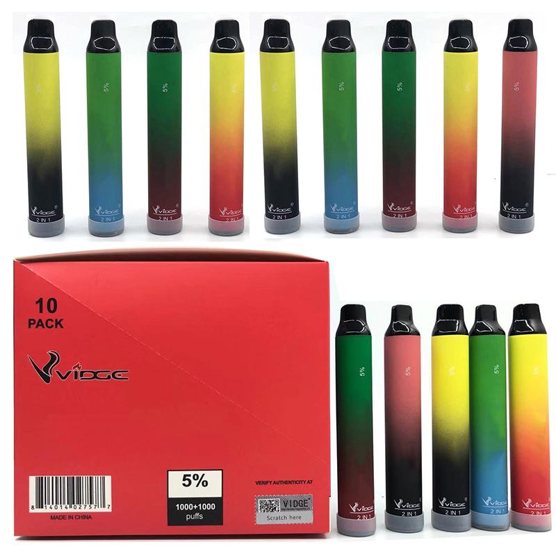 VIDGE 2in1 Disposable E cigarettes 950mAh Battery 3ml+3ml 2000 Puff Portable Pod Empty Pen Kit VS Air Bar Lux Onee Stick Plus
VIDGE 2in1 Disposable E cigarettes 950mAh Battery 3ml+3ml 2000 Puff Portable Pod Empty Pen Kit VS Air Bar Lux Onee Stick Plus