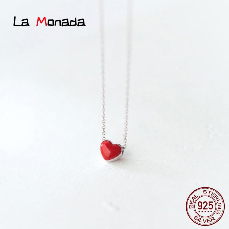 39.6cm+3.5cm Korean Female Necklace Silver Minimalist Women Jewelry Red Heart Silver Chain Necklace For Women On The Neck
39.6cm+3.5cm Korean Female Necklace Silver Minimalist Women Jewelry Red Heart Silver Chain Necklace For Women On The Neck