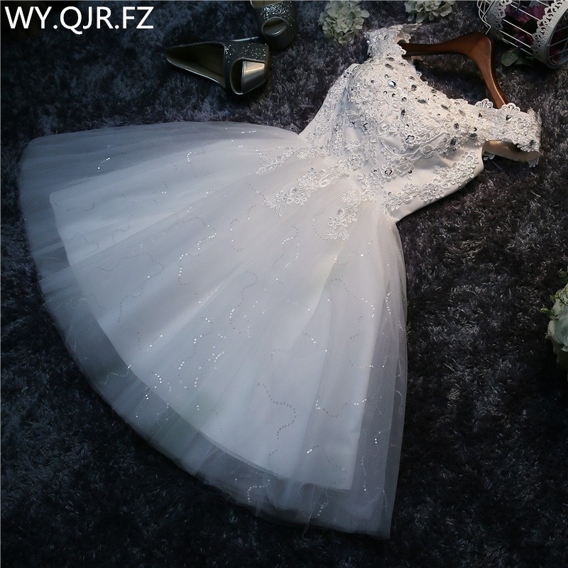 LYG-A5#Bridesmaid Dress Short New Spring Summer Bride Marriage Gauze Pary Canonical White Lace Up Sexy Free Costumes Girls Gown 201113, Red
LYG-A5#Bridesmaid Dress Short New Spring Summer Bride Marriage Gauze Pary Canonical White Lace Up Sexy Free Costumes Girls Gown 201113, Red