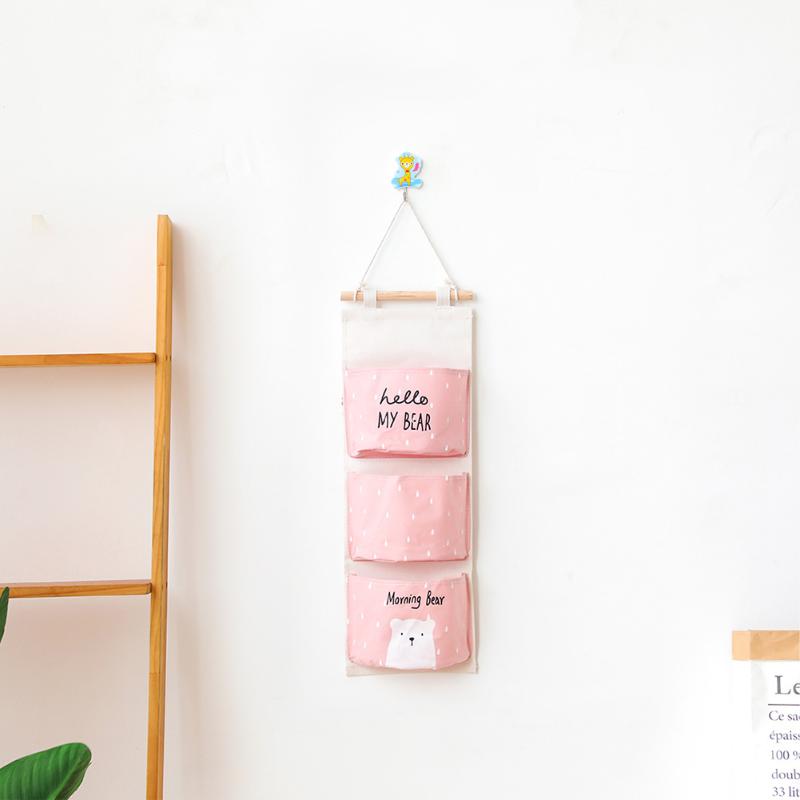 Wall Mounted Sundries Holder Space Saving Container Toys Pouch Organizer Multipurpose 3 Pockets Storage Cotton Bag Hanging Decor
Wall Mounted Sundries Holder Space Saving Container Toys Pouch Organizer Multipurpose 3 Pockets Storage Cotton Bag Hanging Decor