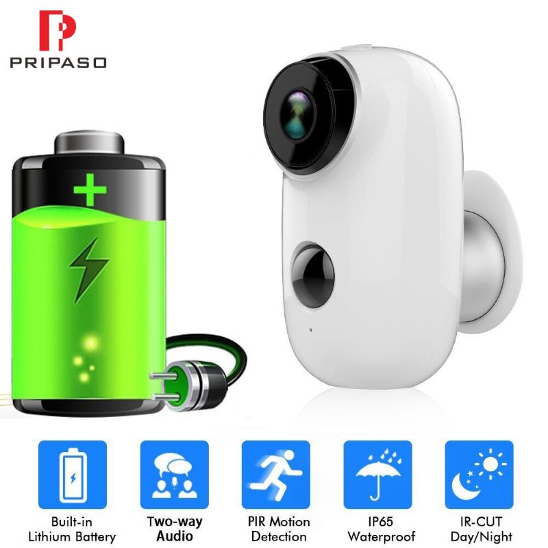Wireless IP Camera With Rechargeable Battery Outdoor Weatherproof Camera Home Security PIR Motion Sensor For Shop School
Wireless IP Camera With Rechargeable Battery Outdoor Weatherproof Camera Home Security PIR Motion Sensor For Shop School