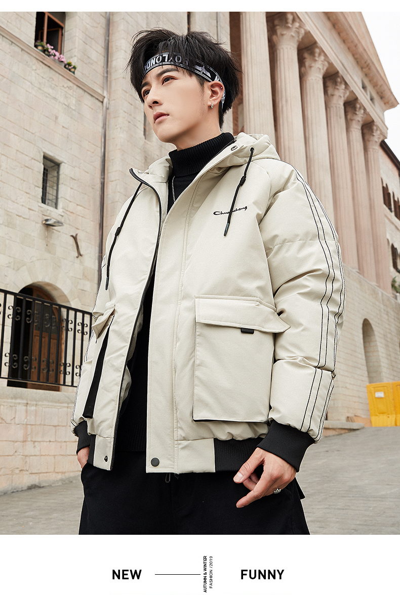 Gray The New Tide Of Han Edition Add Wool With Thick Cotton-Padded Jacket Coat Down Cotton-Padded Jacket Winter Day, Grey
Gray The New Tide Of Han Edition Add Wool With Thick Cotton-Padded Jacket Coat Down Cotton-Padded Jacket Winter Day, Grey