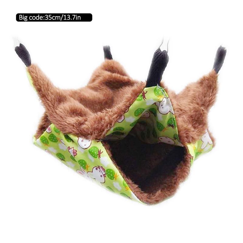 New Warm Double Layer Hamster Hanging House Hammock Cage Pet Hanging Squirrel Sleeping Bag For puppy Pet Chihuahua Supplies
New Warm Double Layer Hamster Hanging House Hammock Cage Pet Hanging Squirrel Sleeping Bag For puppy Pet Chihuahua Supplies