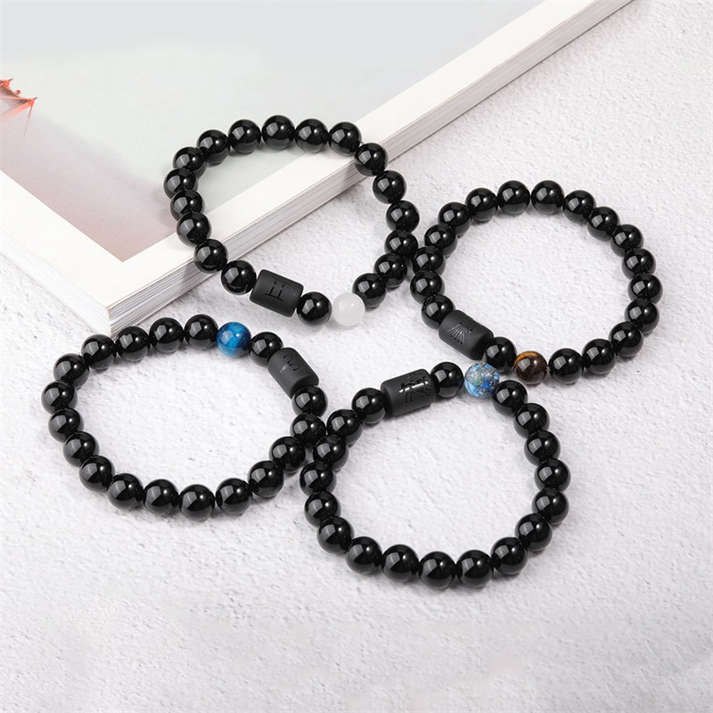 12 Zodiac Signs Bracelet Stone Beads Couple Bracelets Cancer Leo Virgo Libra Best Friend Constellation Bracelet for Men Women 135 J2
12 Zodiac Signs Bracelet Stone Beads Couple Bracelets Cancer Leo Virgo Libra Best Friend Constellation Bracelet for Men Women 135 J2