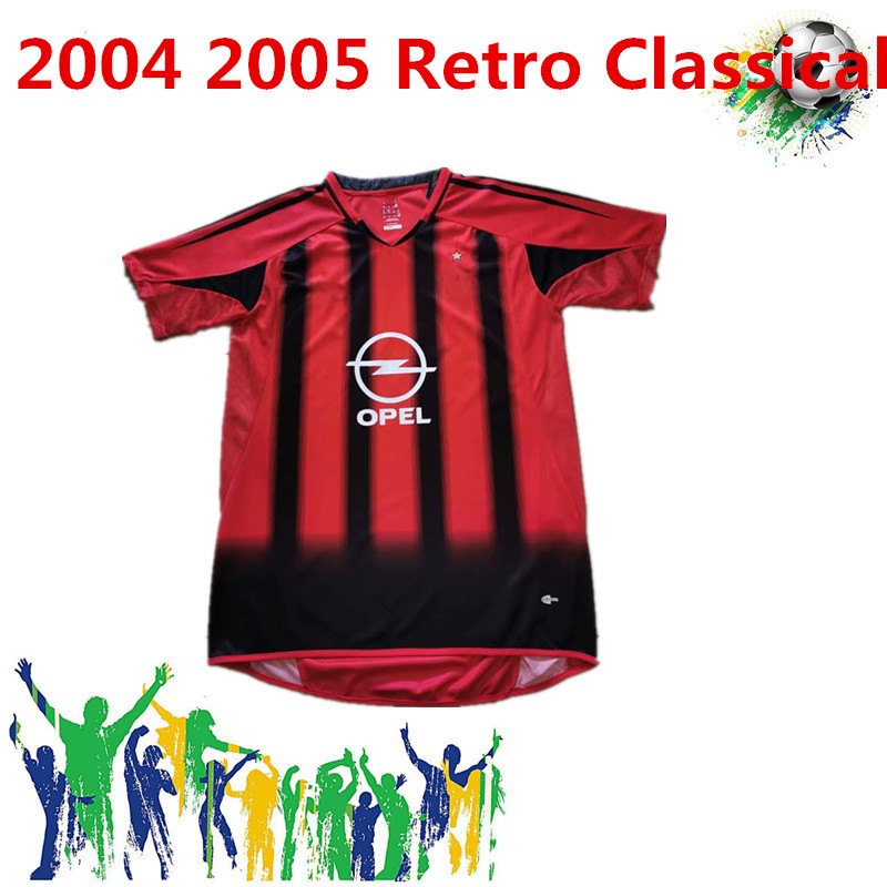 Retro classic2004 2005 AC Milan home soccer jerseys PIRLO MALDINI KAKA AC 04/05 Retro football shirt, 2004 2005 ac home
Retro classic2004 2005 AC Milan home soccer jerseys PIRLO MALDINI KAKA AC 04/05 Retro football shirt, 2004 2005 ac home