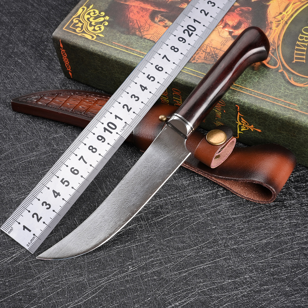 VG10 Damascus Steel Pocket Knife Camping Hunting Survival Knives Tactical Military Fixed Blade Knifes Wood Handle Self Defense EDC Tools
VG10 Damascus Steel Pocket Knife Camping Hunting Survival Knives Tactical Military Fixed Blade Knifes Wood Handle Self Defense EDC Tools