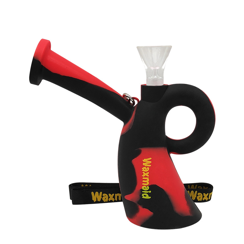 Waxmaid Glass Bong Silicone Bong Waxmaid 5 Inch Miss Smoking Dab Rig Platinum Cured Silicone Water Pipe FDA Approved
Waxmaid Glass Bong Silicone Bong Waxmaid 5 Inch Miss Smoking Dab Rig Platinum Cured Silicone Water Pipe FDA Approved