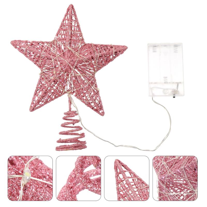 1pc Decorative Durable Creative Luminous Funny Iron Star Christmas Topper Star Decor Ornament for Bar Christmas Home Xmas
1pc Decorative Durable Creative Luminous Funny Iron Star Christmas Topper Star Decor Ornament for Bar Christmas Home Xmas