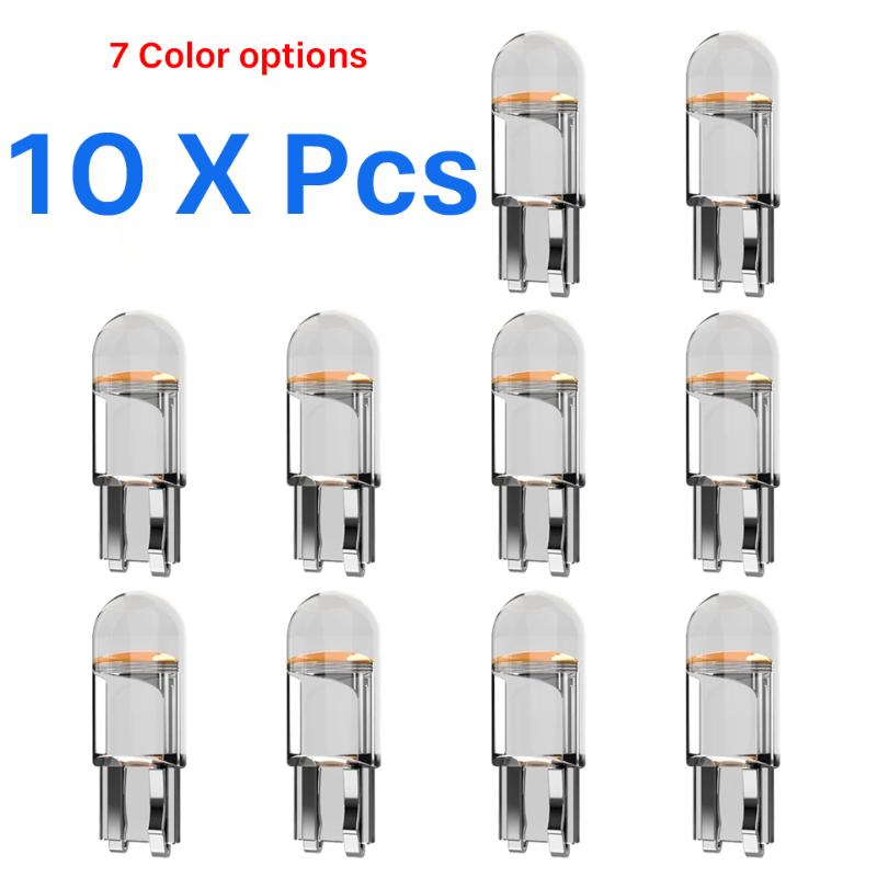 Emergency Lights Car LED T10 W5W Canbus Glass COB 6000k Reading Dome Lamp Marker Wedge License PlateLight Bulb 168 194 192 DC 12V White Blue
Emergency Lights Car LED T10 W5W Canbus Glass COB 6000k Reading Dome Lamp Marker Wedge License PlateLight Bulb 168 194 192 DC 12V White Blue