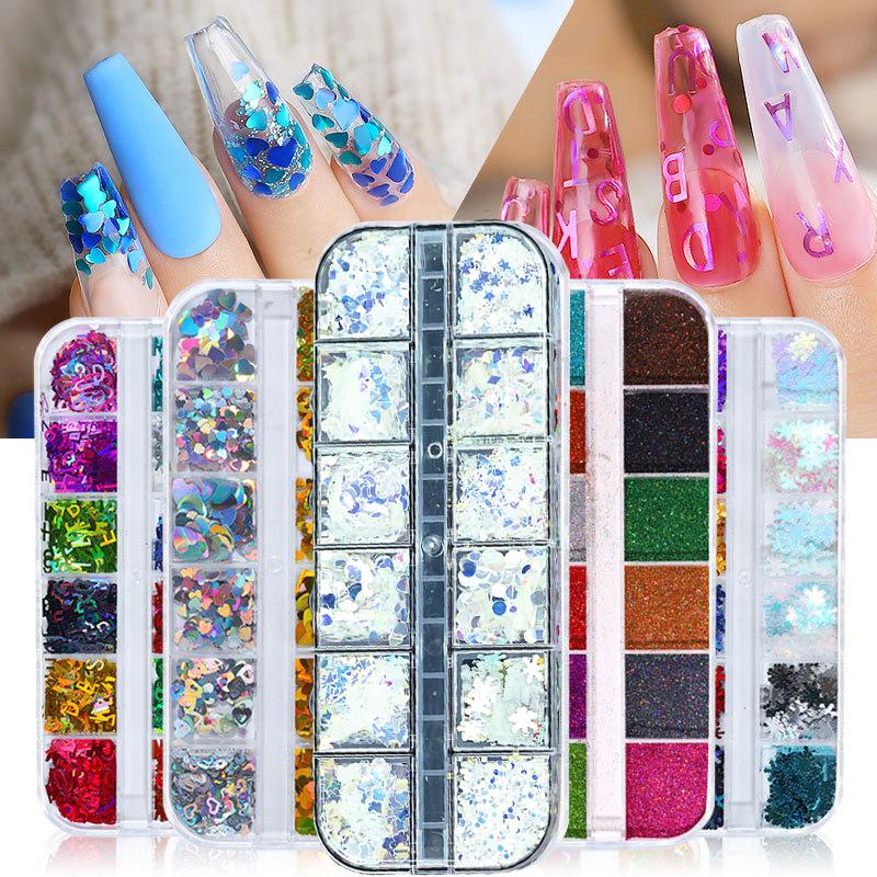1 Box/12 Colors Nail Number Glitter Ins Style 12-Shaped 0-9 Number Holographic Nail Sequins Flakes,Nail Art Decoration Glitter
1 Box/12 Colors Nail Number Glitter Ins Style 12-Shaped 0-9 Number Holographic Nail Sequins Flakes,Nail Art Decoration Glitter