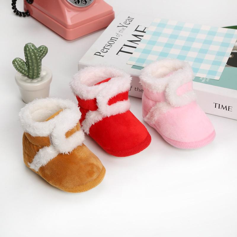2020 Baby Warm Newborn Toddler Boots Winter First Walkers baby Girls Boys Shoes Soft Sole Fur Snow Booties for -18M, Red
2020 Baby Warm Newborn Toddler Boots Winter First Walkers baby Girls Boys Shoes Soft Sole Fur Snow Booties for -18M, Red
