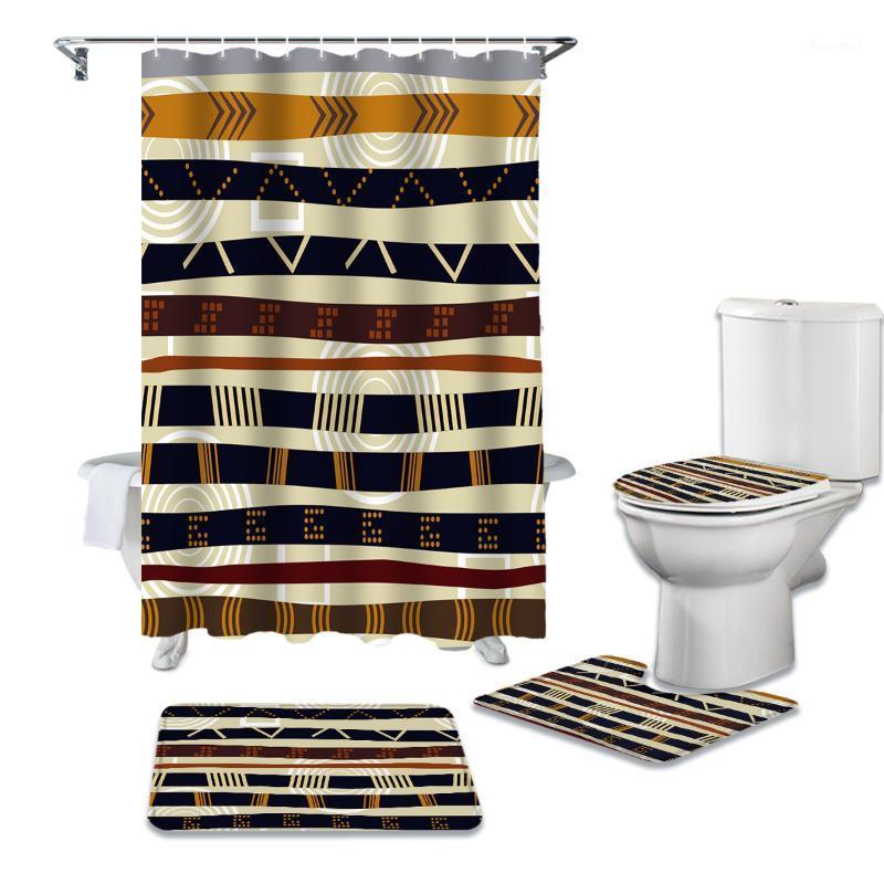 Tribal Retro Ethnic Shower Curtain Sets Non-Slip Rugs Toilet Lid Cover and Bath Mat Waterproof Bathroom Curtains1
Tribal Retro Ethnic Shower Curtain Sets Non-Slip Rugs Toilet Lid Cover and Bath Mat Waterproof Bathroom Curtains1