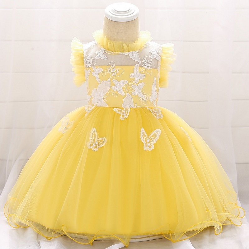 Baby Girls Princess Dress For Baby Christening 1st Year Birthday Dress Baby Girls Party and Wedding Dress Infant Clothes Q1223, White
Baby Girls Princess Dress For Baby Christening 1st Year Birthday Dress Baby Girls Party and Wedding Dress Infant Clothes Q1223, White