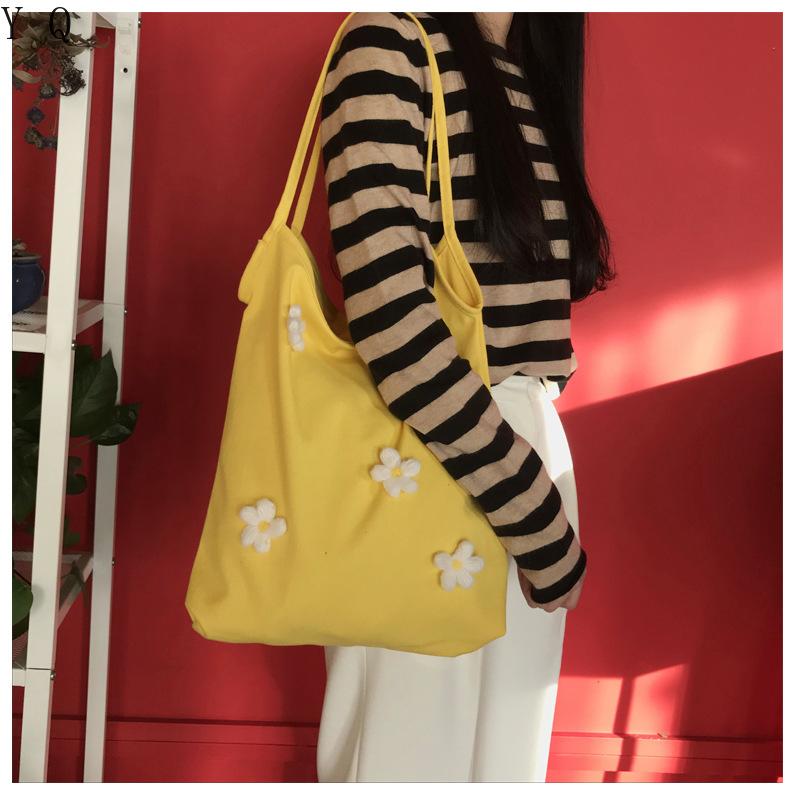 casual daisy flower large capacity totes canvas women shoulder bags sweet lady messenger bag books shopping big purses for girls, Beige
casual daisy flower large capacity totes canvas women shoulder bags sweet lady messenger bag books shopping big purses for girls, Beige