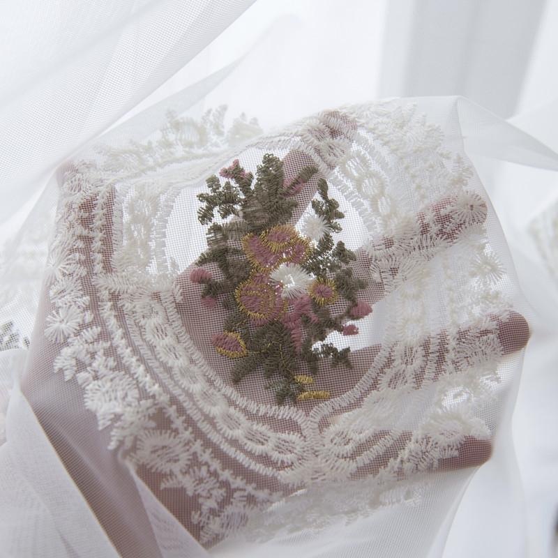 American Floral Luxury Curtain For Living Room Bedroom Modern Embroidered Sheer Window Screen White Lace Tulle Customize WP243D3
American Floral Luxury Curtain For Living Room Bedroom Modern Embroidered Sheer Window Screen White Lace Tulle Customize WP243D3