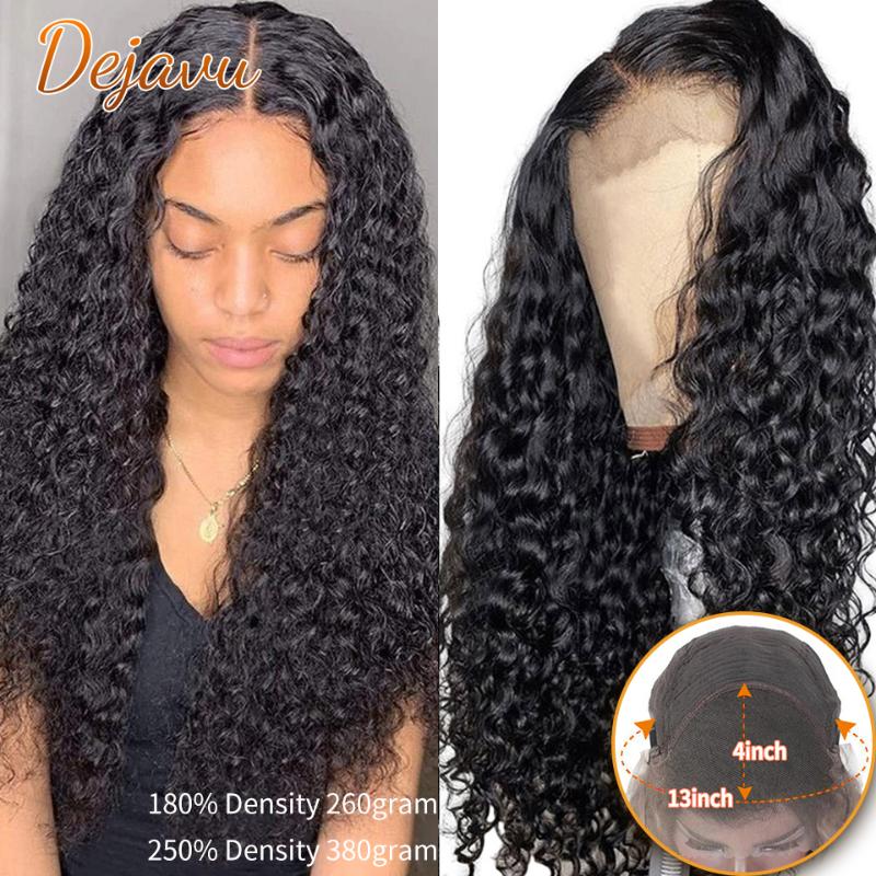 Dejavu Water Wave Wig Short Curly Lace Front Human Hair Wigs For Black Women Bob Long Deep 13*4 Lace Front Wig Brazilian 4*4, 4x4
Dejavu Water Wave Wig Short Curly Lace Front Human Hair Wigs For Black Women Bob Long Deep 13*4 Lace Front Wig Brazilian 4*4, 4x4