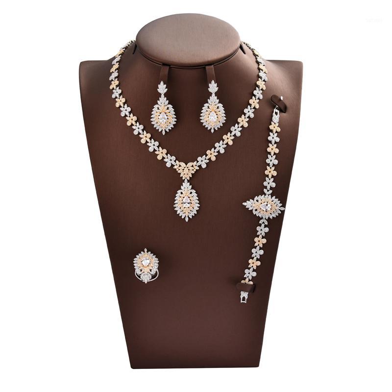 Fashion Cubic Zirconia Elegant Retro Double Color Four Item Set,Wedding/Party/dinner Jewelry for Women's Accessaries SD0631, As pic
Fashion Cubic Zirconia Elegant Retro Double Color Four Item Set,Wedding/Party/dinner Jewelry for Women's Accessaries SD0631, As pic