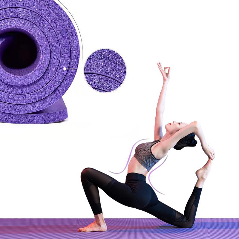 10mm Non-Slip Yoga Mat 183cm * 61cm Thick NBR Suitable For Beginners Indoor Exercise Mat Gym Gymnastics Pilates Yoga, Pink
10mm Non-Slip Yoga Mat 183cm * 61cm Thick NBR Suitable For Beginners Indoor Exercise Mat Gym Gymnastics Pilates Yoga, Pink