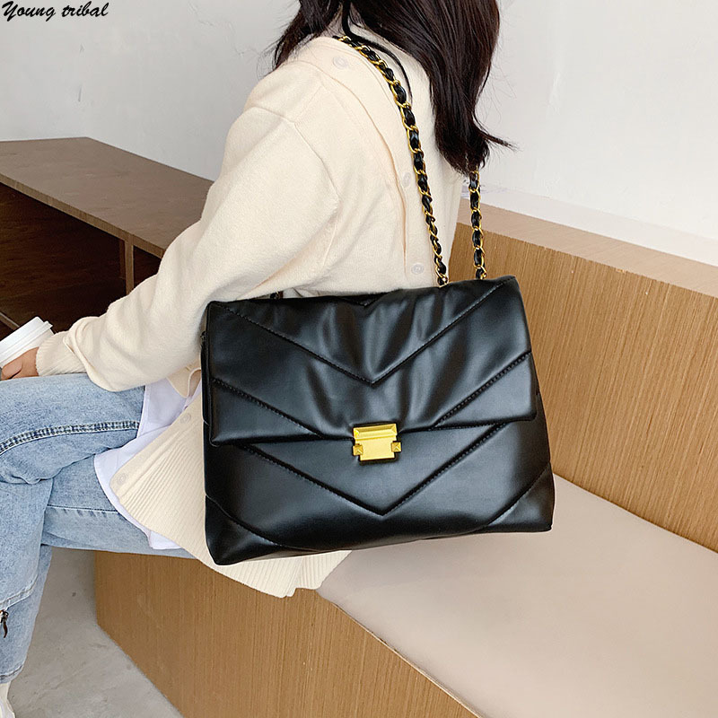 Shoulder Bags for Women 2020 Baguette New Pu Leather Chains Messenger Bag Designer Famous Brand Cross Body Bags Sac A Main Femme C1116, Caramel colour
Shoulder Bags for Women 2020 Baguette New Pu Leather Chains Messenger Bag Designer Famous Brand Cross Body Bags Sac A Main Femme C1116, Caramel colour