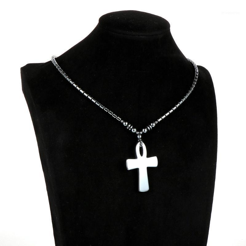 Catholic Cross Pendant Necklace For Men Women Natural Stone Black Hematite Beaded Wish Amulet Choker Necklaces 2020 New Jewelry1
Catholic Cross Pendant Necklace For Men Women Natural Stone Black Hematite Beaded Wish Amulet Choker Necklaces 2020 New Jewelry1