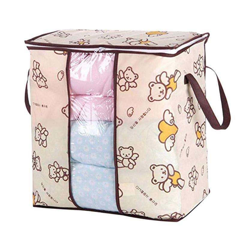 Non-Woven Fabric Clothes Quilt Storage Bag Holder Transparent View Design Wardrobe Closet Box Organizer Household Quilt Storage
Non-Woven Fabric Clothes Quilt Storage Bag Holder Transparent View Design Wardrobe Closet Box Organizer Household Quilt Storage
