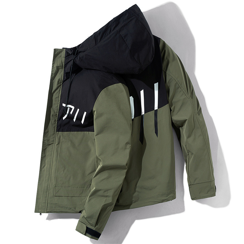 2021 New Autumn Hooded Men Zipper Jacket Fashion Baseball Coat Male Hip Streetwear Clothing WJVX, Army green
2021 New Autumn Hooded Men Zipper Jacket Fashion Baseball Coat Male Hip Streetwear Clothing WJVX, Army green