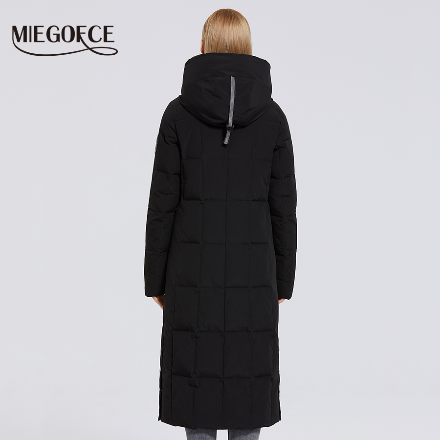 MIEGOFCE Winter Women's Clothes Coat Long Down Parka Thickened Simple Style Windproof Jacket Women Coat Fashion Female 201214