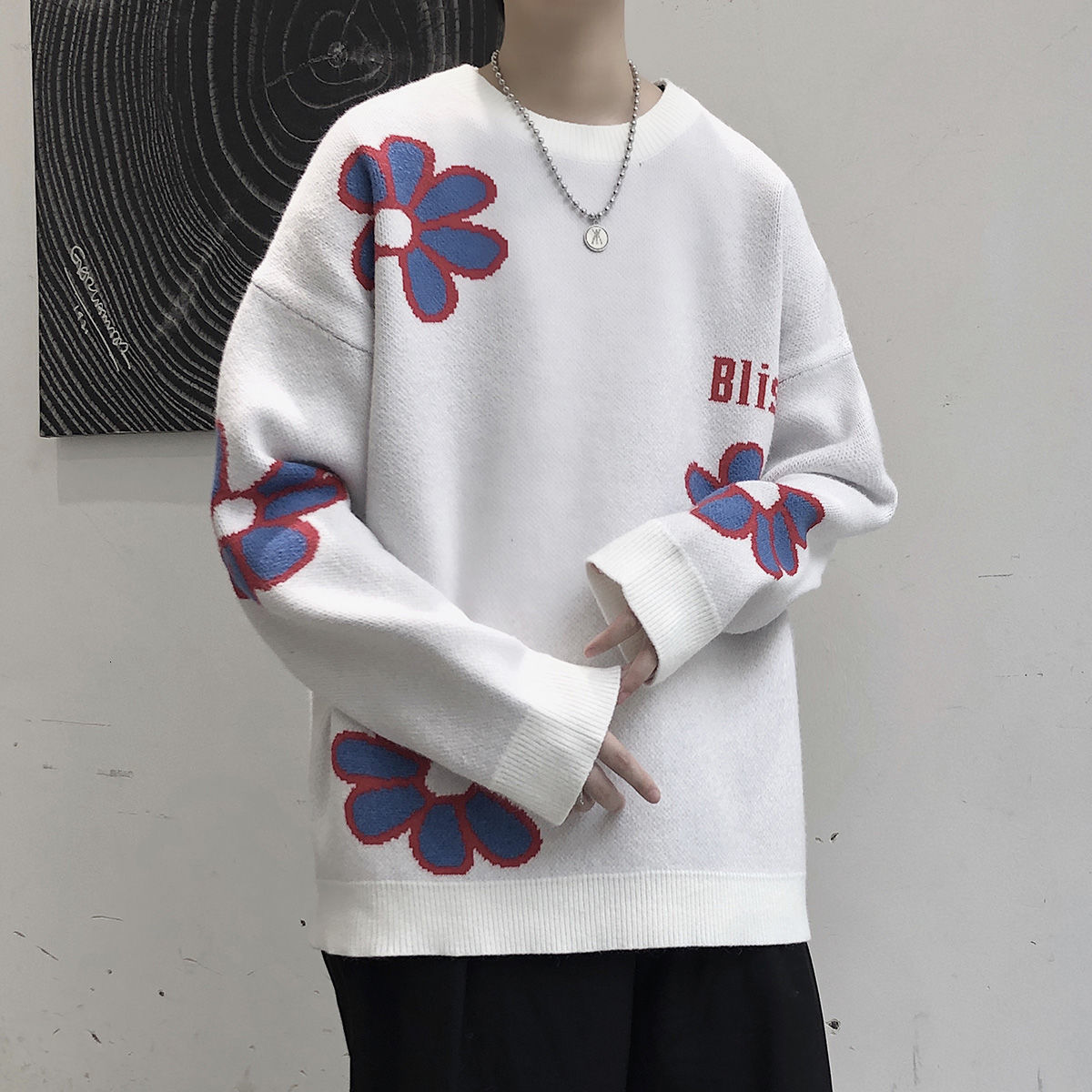 Privathinker Autumn Men's New Sweater Casual Oversize Woman Clothing Graphic Printed Pullovers Fashion Streetwear Sweater 201022