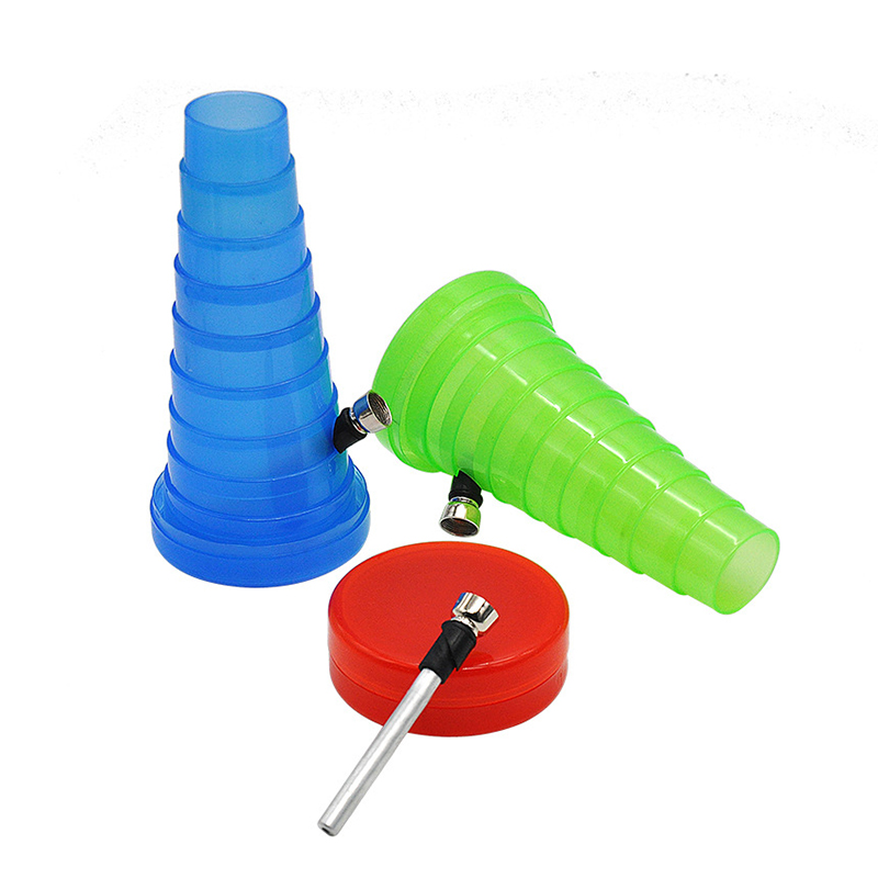 Collapsible Plastic Water Pipe Stretchable collapsable Tower Shape Acrylic travelling Smoking Pipe Bong Flexible Dry Herb Water Pipe
Collapsible Plastic Water Pipe Stretchable collapsable Tower Shape Acrylic travelling Smoking Pipe Bong Flexible Dry Herb Water Pipe
