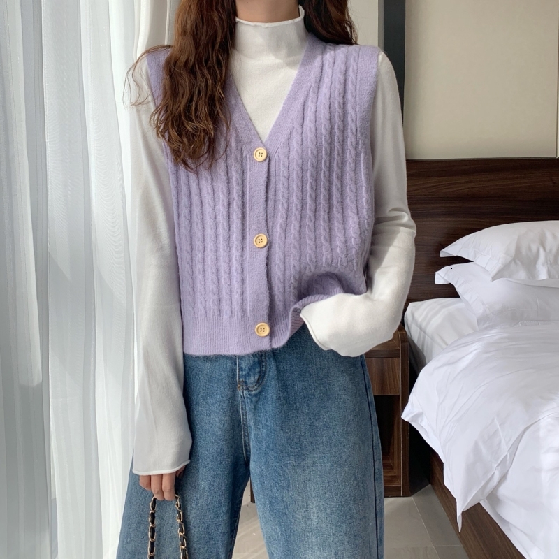 2021 New Female Sweater DAPB, Coral red