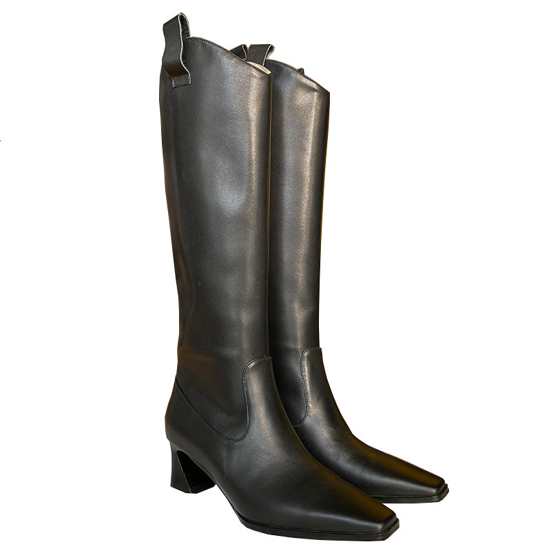 2021 New Arrival Feminine Ladies Genuine Lether Knee High Boots Thick Women's Shoes Toe TA0W, Black
2021 New Arrival Feminine Ladies Genuine Lether Knee High Boots Thick Women's Shoes Toe TA0W, Black