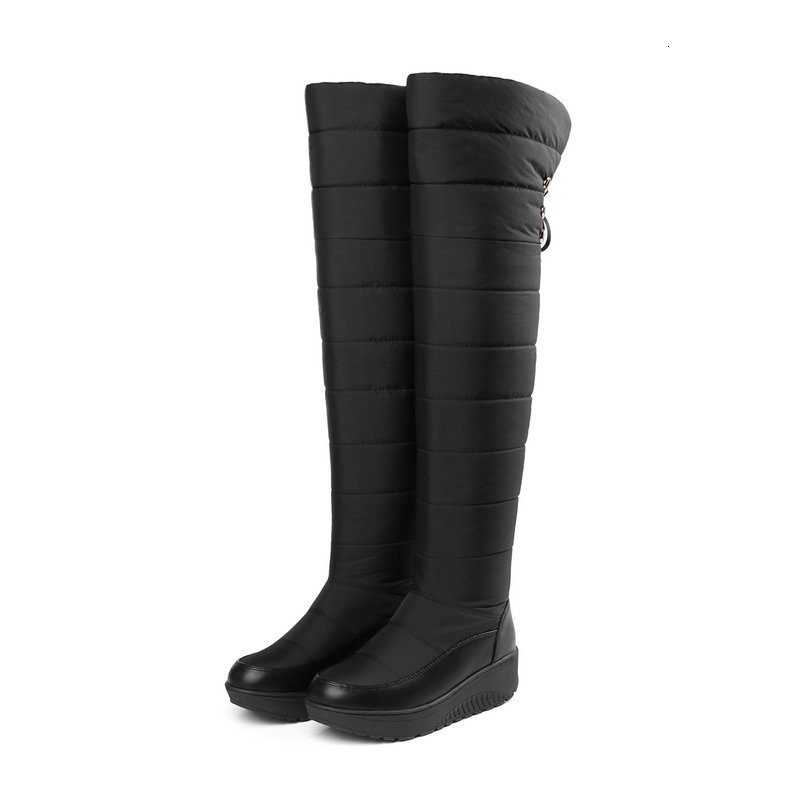 2021 New Waterproof Over the Knee Snow Wedges Boots High Heels Winter for Women Shoes C66x, Black
2021 New Waterproof Over the Knee Snow Wedges Boots High Heels Winter for Women Shoes C66x, Black
