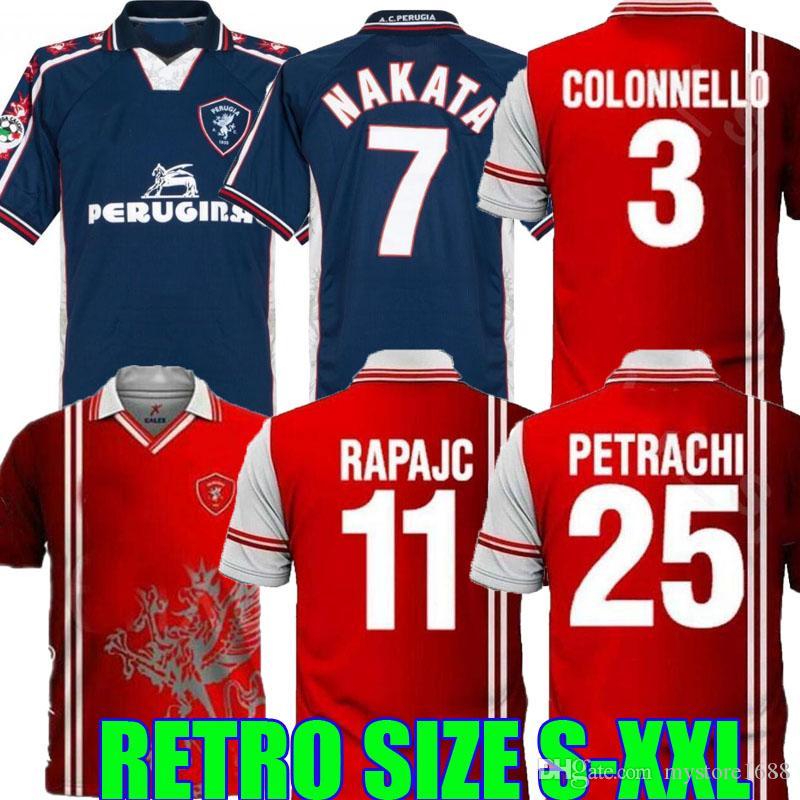Perugia retro soccer jersey NAKATA 98 99 Associazione Calcistica Perugia 1998 1999 Calcio RAPAJC PETRACHI vintage classic football T SHIRTS
Perugia retro soccer jersey NAKATA 98 99 Associazione Calcistica Perugia 1998 1999 Calcio RAPAJC PETRACHI vintage classic football T SHIRTS