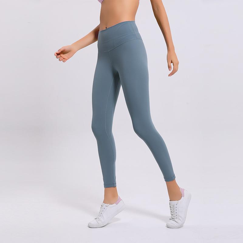 Naked Material Women Yoga Pants Solid Color Sports Gym Wear Leggings High Waist Elastic Fitness Lady Overall Tights Workout, Sea moon rock
Naked Material Women Yoga Pants Solid Color Sports Gym Wear Leggings High Waist Elastic Fitness Lady Overall Tights Workout, Sea moon rock