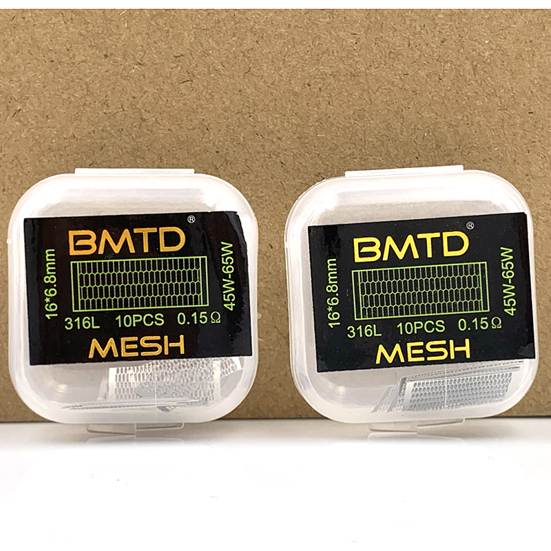 Cheap Price 10pcs/box BMTD PreBuilt Coils KA1 SS316 NI80 Mesh Style Coil Wire For Kylin M RTA Wotofo Profile RDA
Cheap Price 10pcs/box BMTD PreBuilt Coils KA1 SS316 NI80 Mesh Style Coil Wire For Kylin M RTA Wotofo Profile RDA