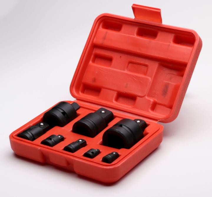 Wrench Tool Set New 8-piece Set Boxed Black Pneumatic Socket Adapter with Steel Ball Tool Organizers
Wrench Tool Set New 8-piece Set Boxed Black Pneumatic Socket Adapter with Steel Ball Tool Organizers